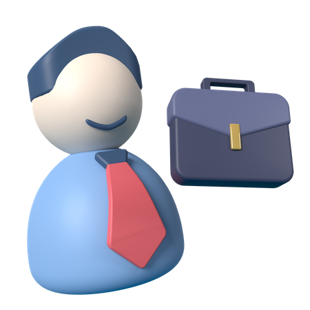 Businessman  3D Icon