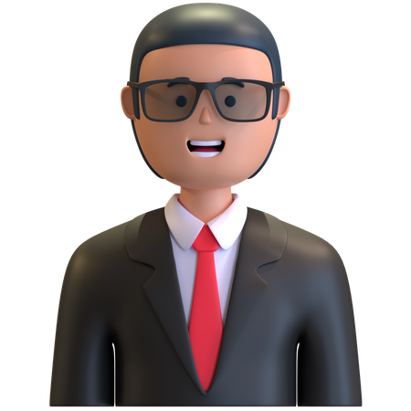 Businessman  3D Icon