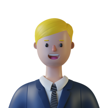 Businessman  3D Illustration