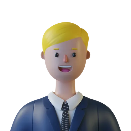 Businessman  3D Illustration