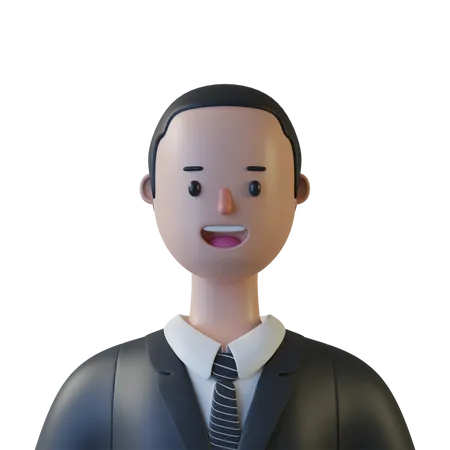 Businessman  3D Illustration