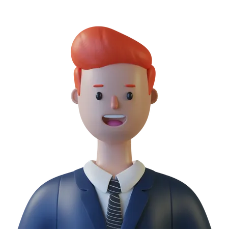 Businessman  3D Illustration