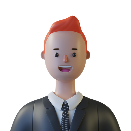 Businessman  3D Illustration