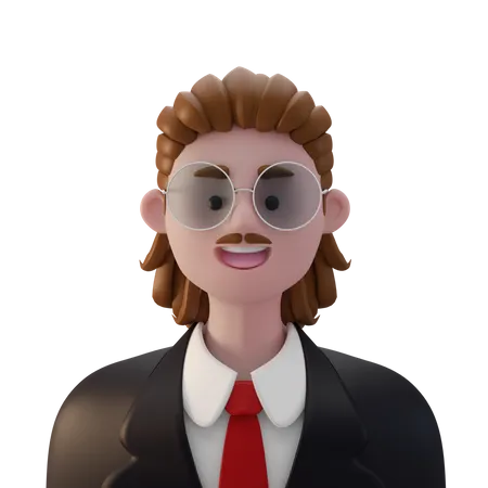 Businessman  3D Illustration