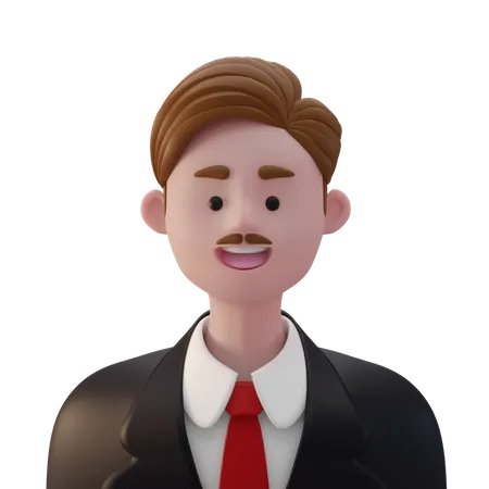 Businessman  3D Illustration