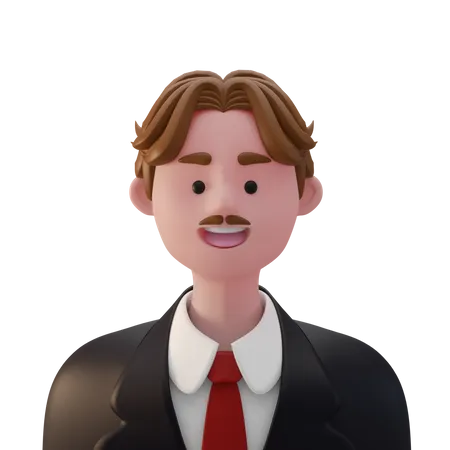 Businessman  3D Illustration