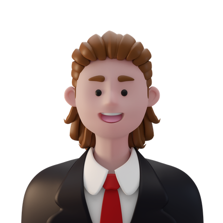 Businessman  3D Illustration