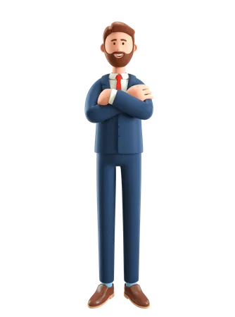 Businessman  3D Illustration