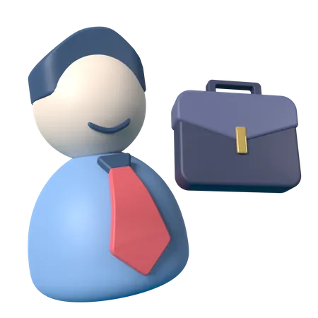 Businessman  3D Illustration