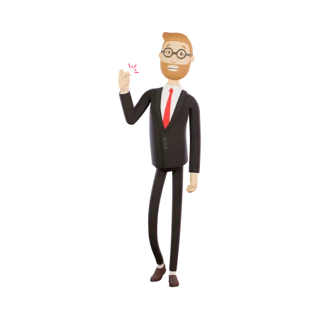 Businessman  3D Illustration