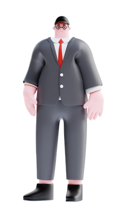 Businessman  3D Illustration