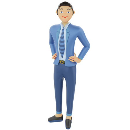 Businessman  3D Illustration