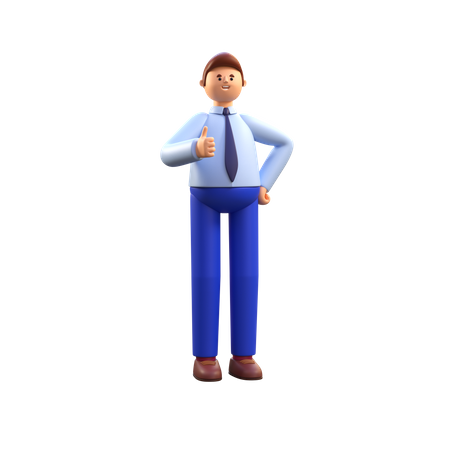 Businessman  3D Illustration