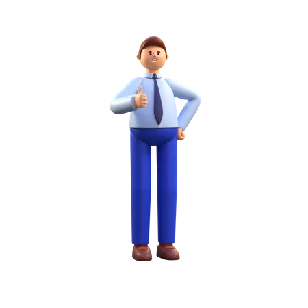 Businessman  3D Illustration