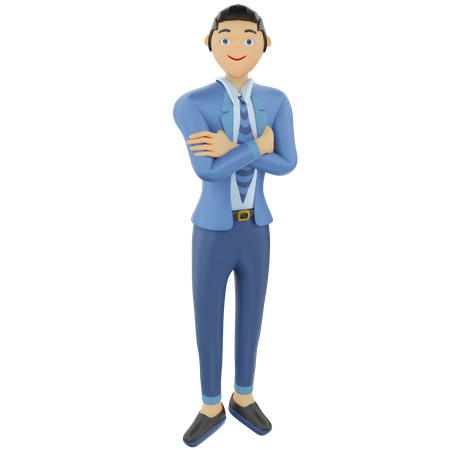 Businessman  3D Illustration