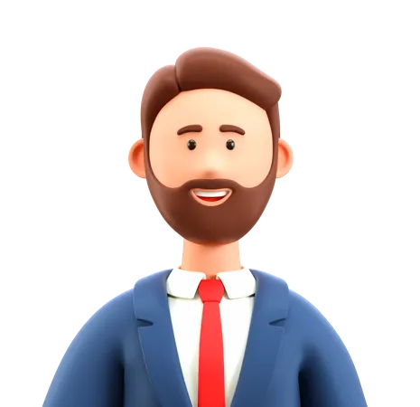 Businessman  3D Illustration