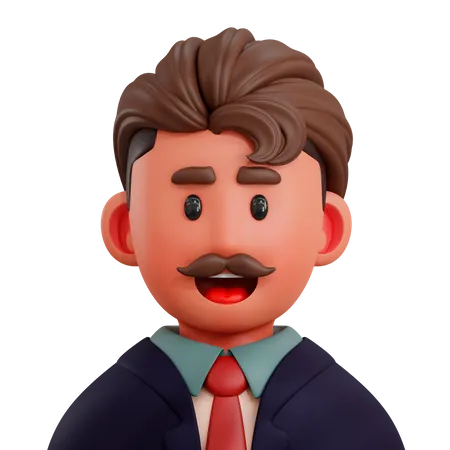 Businessman  3D Illustration