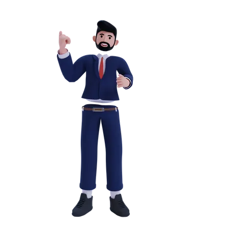 Businessman 3D Illustration
