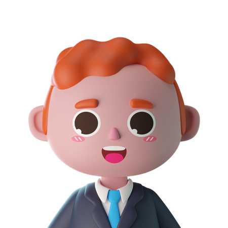 Businessman  3D Icon