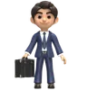 Businessman And Bags