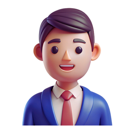 Businessman Avatar  3D Icon
