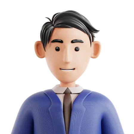 Businessman Avatar  3D Icon