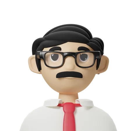 Businessman Avatar  3D Icon