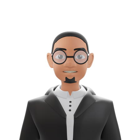 Businessman Avatar  3D Icon