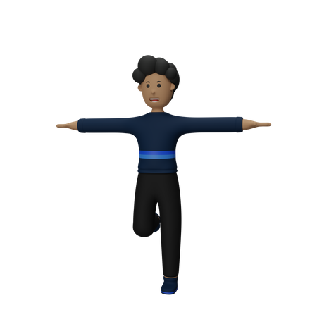 Businessman Celebration  3D Icon