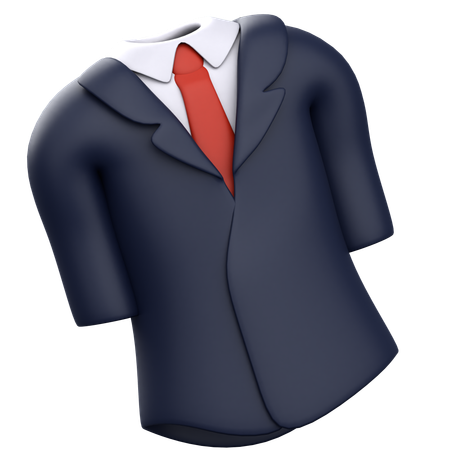 Businessman clothes  3D Icon