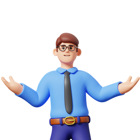 Businessman Decision  3D Icon