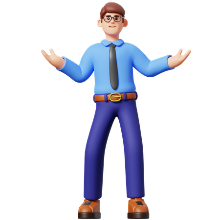 Businessman Decision  3D Icon