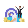 sales management emoji 3d