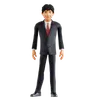 Businessman Giving Standing Pose