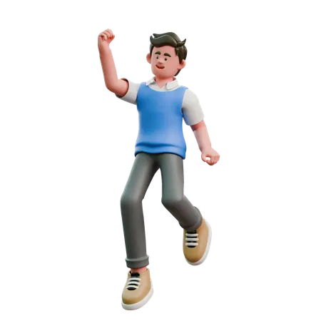 Businessman Happy  3D Icon