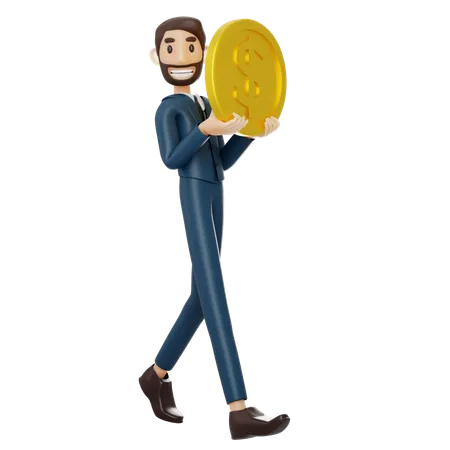 Business Characters For Web Design Purposes And Others 3D Illustration