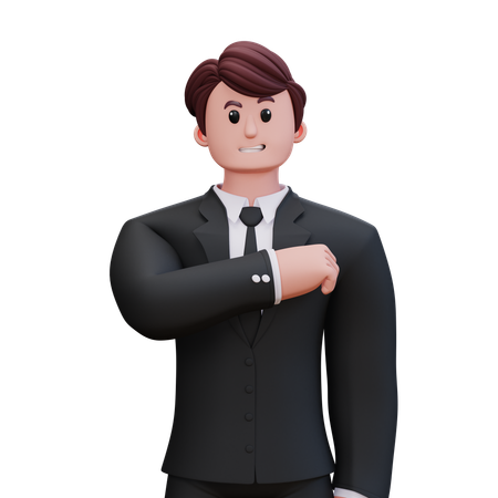Businessman Keep It Up  3D Icon