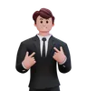 Businessman Pointing At Yourself