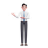 3d for presenting pose