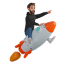 3d ride logo