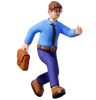 Businessman Running