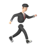 Businessman Running