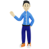 free 3d hello character 