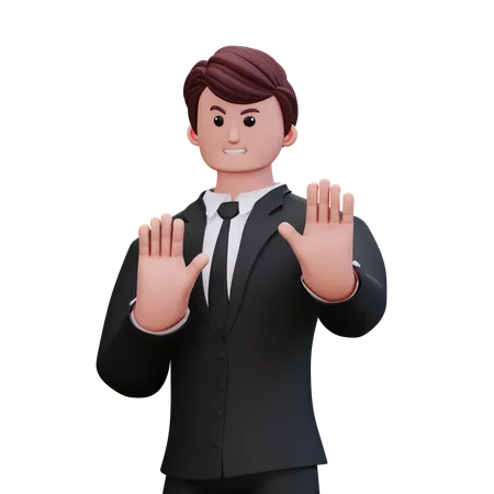 3 D Character Businessman Expressions Vol 2 Pack 3D Illustration