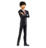 Businessman Standing Confidently