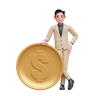 3d businessman emoji