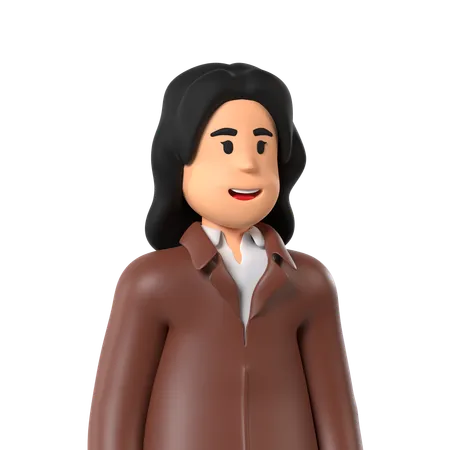 Businesswoman  3D Icon