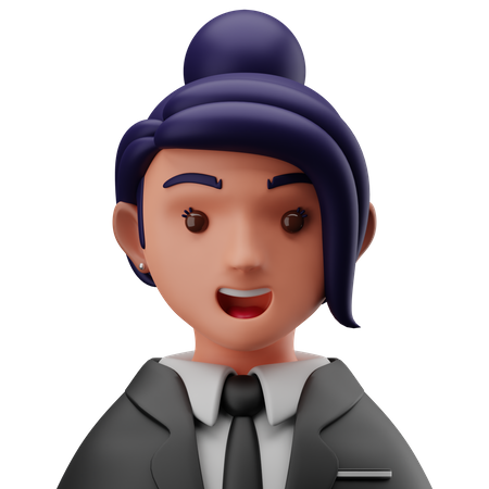 Businesswoman  3D Icon