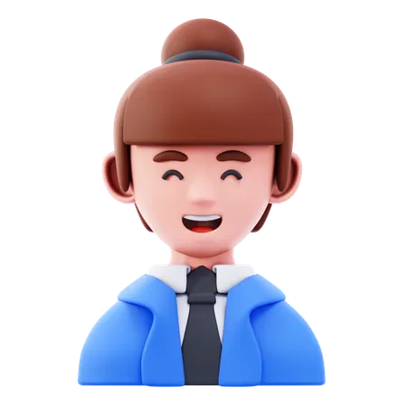 Businesswoman  3D Icon