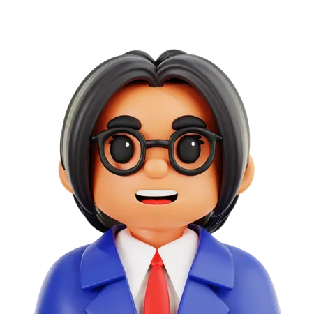 Businesswoman  3D Icon